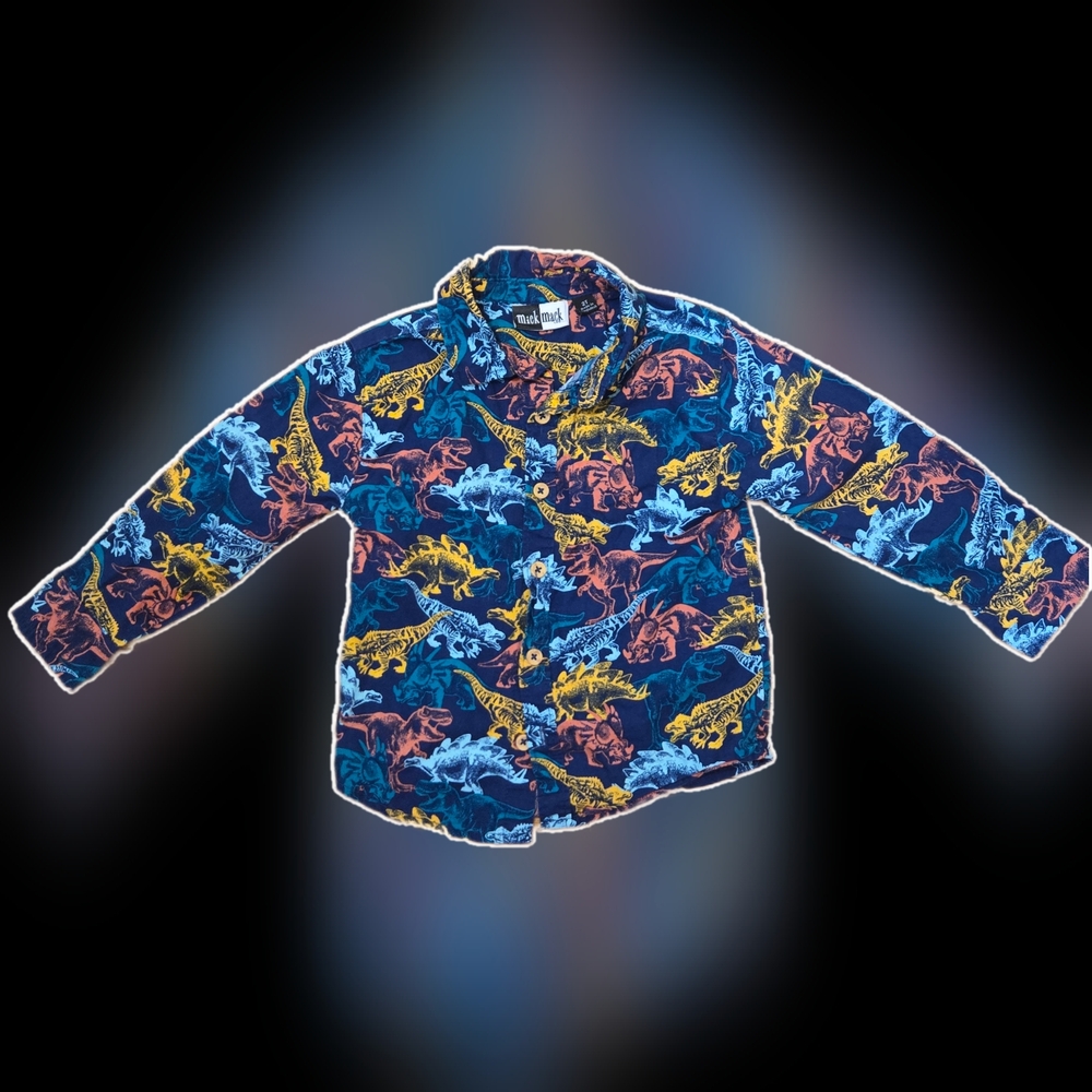 2T Mick Mack Dinosaur Shirt